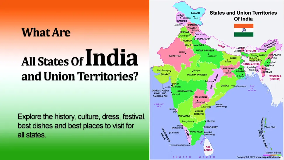 What Are All States Of India and Union Territories? Explore all states.