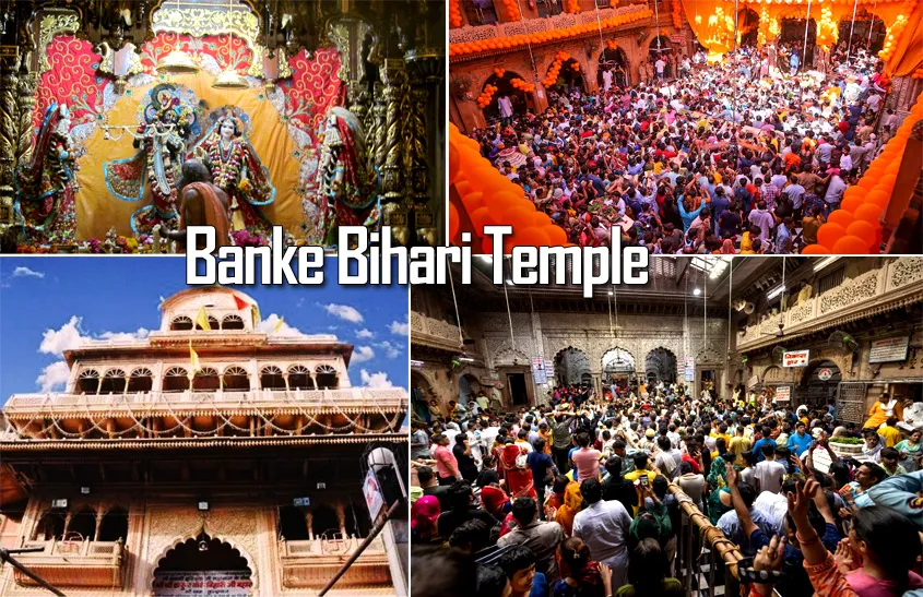 Banke Bihari Temple, Vrindavan - travelersguider.com