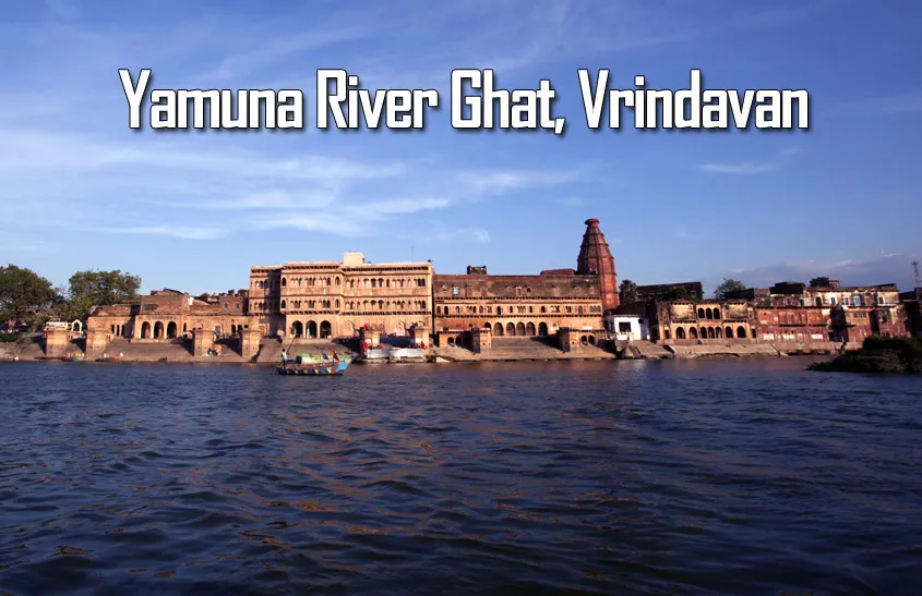 Yamuna River Ghats,Vrindavan - travelersguider.com