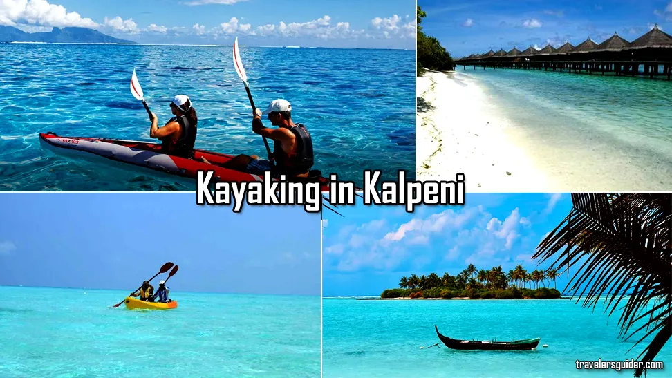 Kayaking in Kalpeni