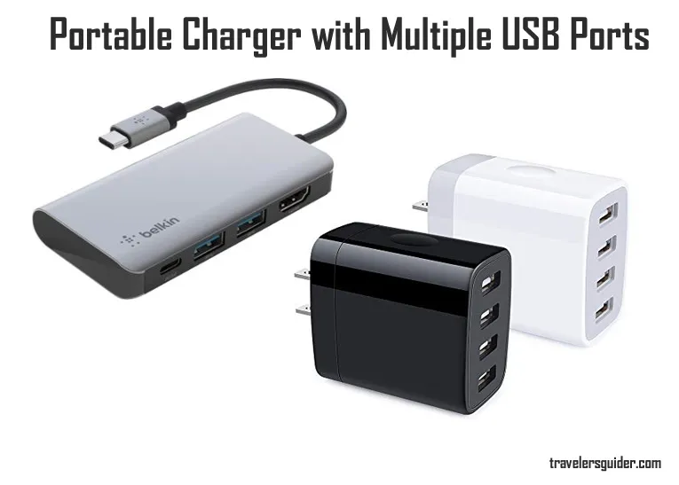 Portable Charger with Multiple USB Ports
